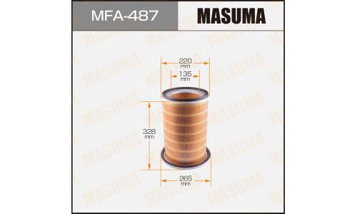 Фильтр воздушный Masuma A-364, арт. MFA-487