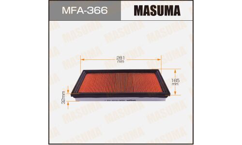 Фильтр воздушный Masuma A-243V, с масляной пропиткой, арт. MFA-366