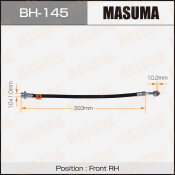 Шланг тормозной Masuma для Datsun D22, передний, правый, арт. bh-145 Шланг тормозной Masuma для Datsun D22, передний, правый, арт. bh-145