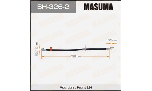 Шланг тормозной Masuma для Toyota Camry Gracia, передний, левый, арт. bh-326-2