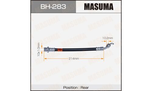 Шланг тормозной MASUMA BH-283