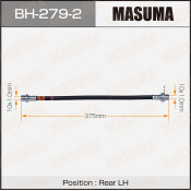 Шланг тормозной Masuma для Toyota Camry / Vista, задний, левый, арт. bh-279-2 Шланг тормозной Masuma для Toyota Camry / Vista, задний, левый, арт. bh-279-2