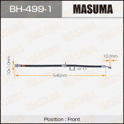 Шланг тормозной Masuma для Honda Civic, передний, правый, арт. bh-499-1 Шланг тормозной Masuma для Honda Civic, передний, правый, арт. bh-499-1