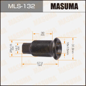 Футорка колесная Masuma MLS-132, для Isuzu, M25x1.5(R), M16x1.5(R), длина 57.2мм, под ключ 17мм, 1 шт