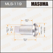 Футорка колесная Masuma MLS-119, для Toyota, M24x1.5(L), M16x1.5(L), длина 53.4мм, под ключ 17мм, 1 шт