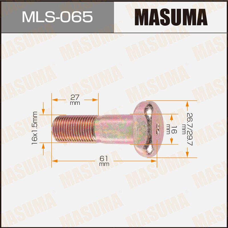 

Шпилька для грузовика "Masuma" OEM_90942-02024 Toyota