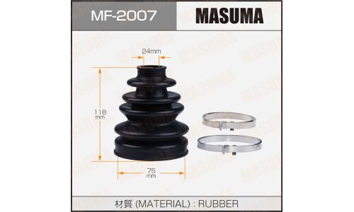 Пыльник ШРУСа Masuma, арт. MF-2007