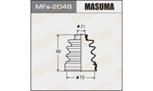 Пыльник привода Masuma, силикон, арт. MFs-2048