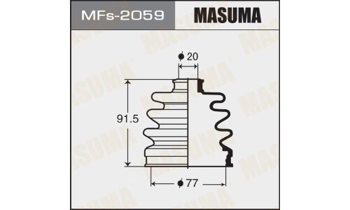 Пыльник привода Masuma, силикон, арт. MFs-2059
