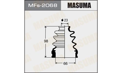 Пыльник привода Masuma, внутренний, силикон, арт. MFs-2068