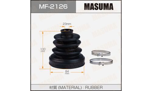 Пыльник привода Masuma, резина, арт. MF-2126