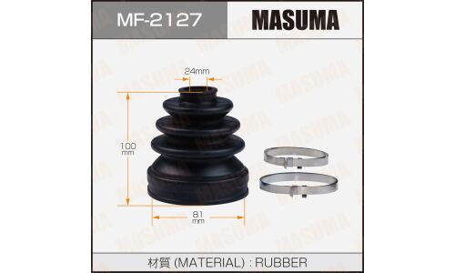 Пыльник привода Masuma, резина, арт. MF-2127