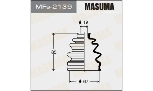 Пыльник привода Masuma, силикон, арт. MFs-2139