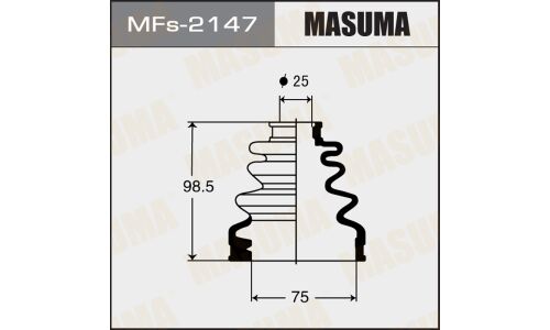 Пыльник привода Masuma, внутренний, силикон, арт. MFs-2147