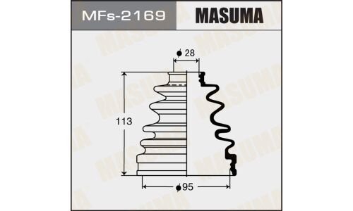 Пыльник привода Masuma, силикон, арт. MFs-2169