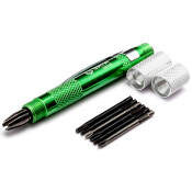 Отвёртка часовая SATA, со сменными вставками (битами), крестовые (PH00, PH0) и TORX (T5, T6, T7, T8), для точных работ, 6 предметов, арт. 03142 Отвёртка часовая SATA, со сменными вставками (битами), крестовые (PH00, PH0) и TORX (T5, T6, T7, T8), для точных работ, 6 предметов, арт. 03142