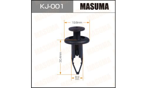 Клипса крепёжная деталей кузова Masuma, для Lexus, Toyota, арт. KJ-001