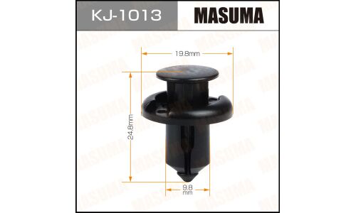 Клипса крепёжная бампера Masuma, для Honda, арт. KJ-1013
