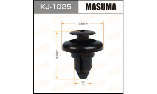 Клипса крепёжная бампера Masuma, для Suzuki, арт. KJ-1025