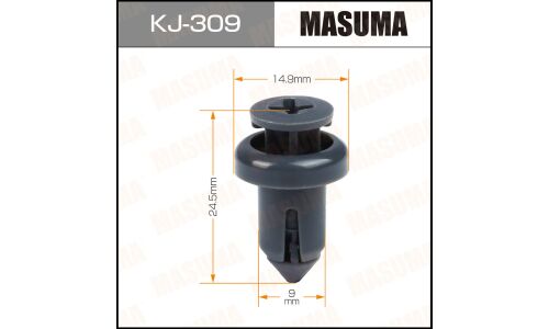 Клипса крепёжная решетки радиатора Masuma, для Toyota, арт. KJ-309