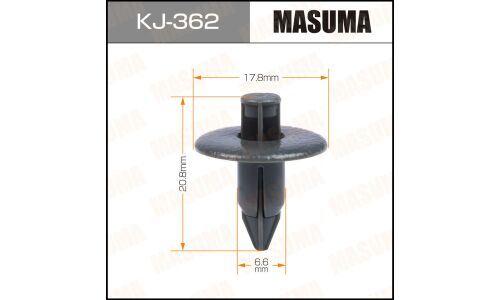 Клипса крепёжная обшивки двери Masuma, для Toyota, арт. KJ-362