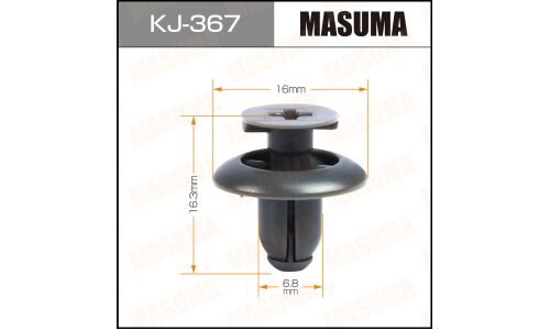 Клипса крепёжная обшивки салона Masuma, для Toyota, арт. KJ-367