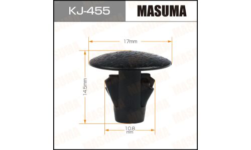 Клипса крепёжная накладок крыла Masuma, для Toyota, арт. KJ-455