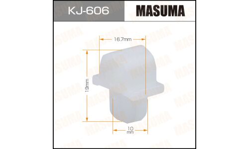 Клипса крепёжная трубок стеклоомывателя Masuma, для Nissan, арт. KJ-606