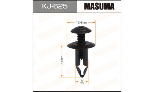Клипса крепёжная деталей кузова Masuma, для Nissan, арт. KJ-625