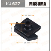 Клипса крепёжная бампера Masuma, для Nissan, арт. KJ-627