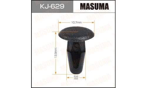 Клипса крепёжная деталей кузова Masuma, для Mitsubishi, Nissan, арт. KJ-629