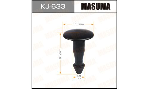 Клипса крепёжная деталей салона Masuma, для Nissan, арт. KJ-633