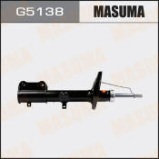 Амортизационная стойка Masuma газомасляная двухтрубная, задняя, левая, 1 шт, арт. G5138 (соответствует KYB 333117)