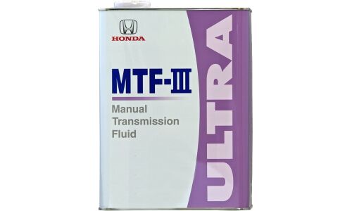 Масло трансмиссионное Honda Ultra MTF-III, для МКПП, 4л, арт. 08261-99964