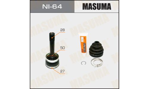 ШРУС Masuma, 27x50x28мм, арт. NI-64