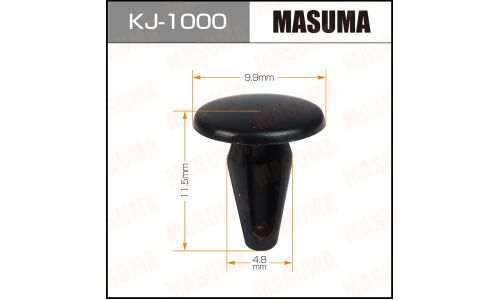 Клипса крепёжная обшивки салона Masuma, для Mazda, арт. KJ-1000