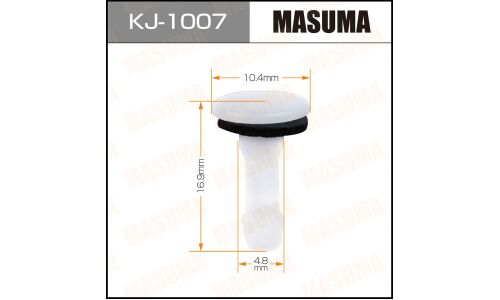 Клипса крепежная Masuma KJ-1007 (OEM 91652-SZ3-003)