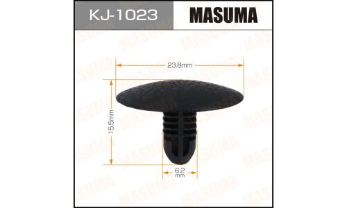 Клипса крепёжная шумоизоляции капота Masuma, для Suzuki, арт. KJ-1023