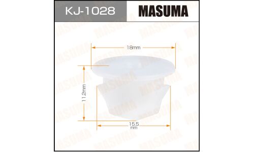 Клипса крепёжная бампера Masuma, для Subaru, арт. KJ-1028