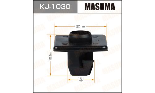 Клипса крепёжная бампера Masuma, для Subaru, арт. KJ-1030