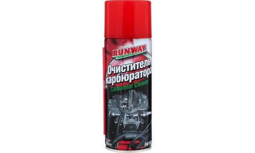 Очиститель карбюратора Runway Carburetor Cleaner, снижает расход топлива, аэрозоль 450мл, арт. RW6081