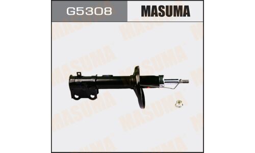 Амортизационная стойка Masuma газомасляная двухтрубная, задняя, левая, 1 шт, арт. G5308 (соответствует KYB 333287)