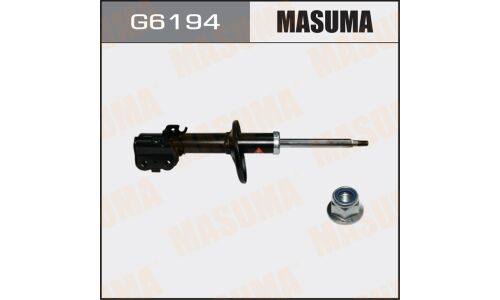 Амортизационная стойка Masuma газомасляная двухтрубная, передняя, левая, 1 шт, арт. G6194 (соответствует KYB 334173)