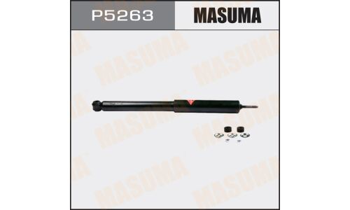 Амортизатор Masuma газомасляный двухтрубный, задний, правый/левый с защитным комплектом, 1 шт, арт. P5263 (соответствует KYB 343242)