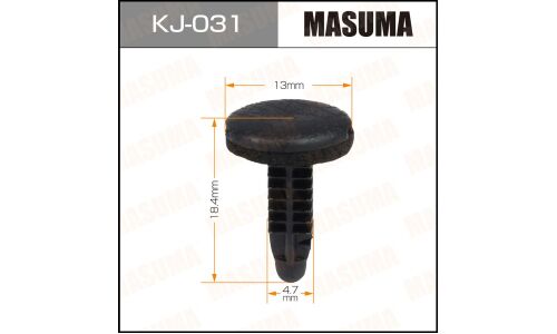 Клипса крепёжная дефлектора воздухозаборника салона Masuma, для Mitsubishi, арт. KJ-031