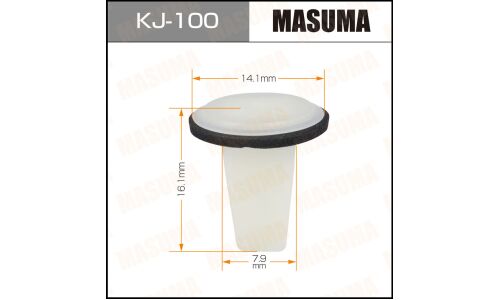 Клипса крепёжная обшивки салона Masuma, для Honda, арт. KJ-100