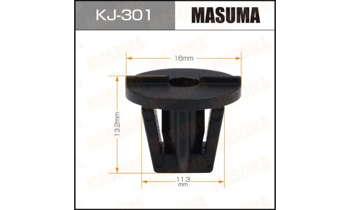 Клипса крепежная Masuma KJ-301 (OEM 90467-12048)