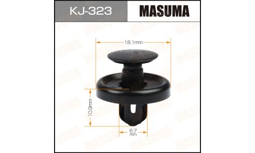 Клипса крепёжная деталей кузова Masuma, для Lexus, Scion, Toyota, арт. KJ-323