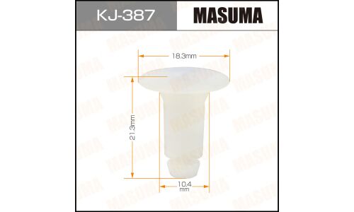 Клипса крепежная Masuma KJ-387 (OEM 90189-06003)