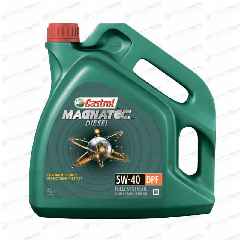 Масло моторное Castrol Magnatec Diesel 5w40 синтетическое, SN/CF, ACEA ...
